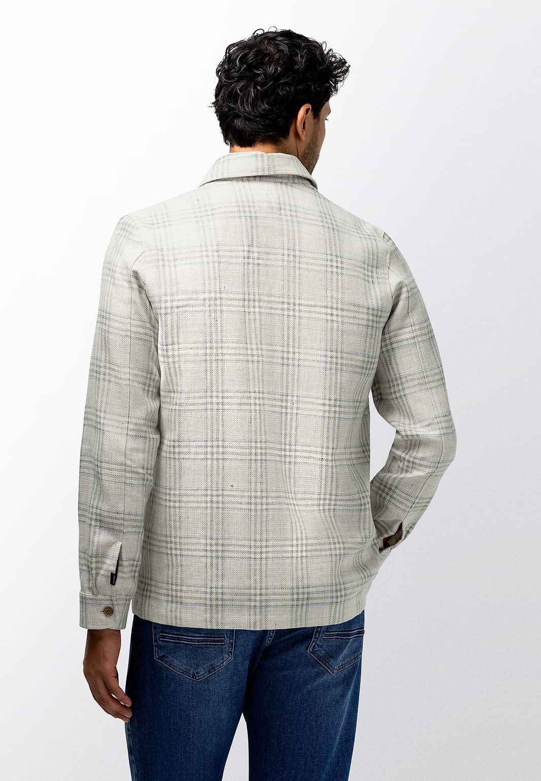 Overshirt-met-ruitdessin