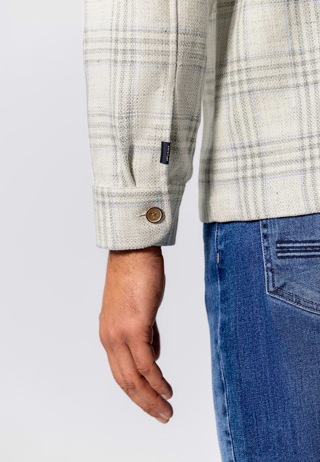 Overshirt-met-ruitdessin