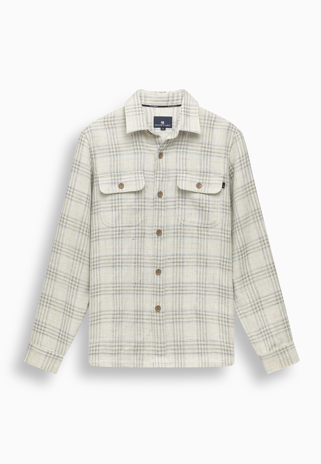 Overshirt-met-ruitdessin
