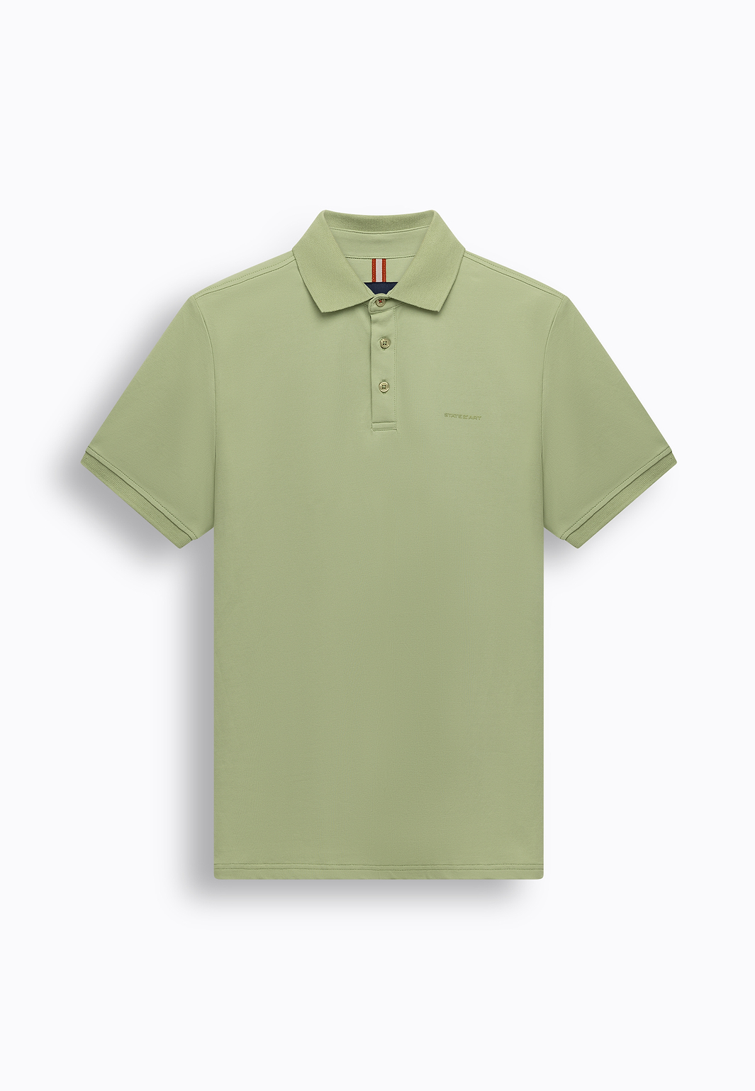 Piqué-Poloshirt-mit-3D-Gummiprint