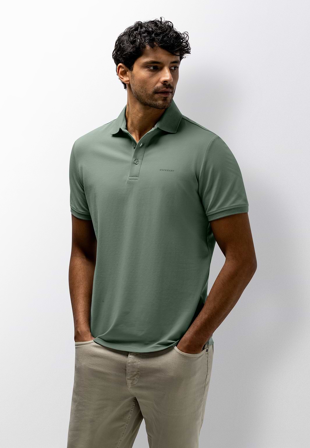 Piqué-polo-met-3D-rubberen-print