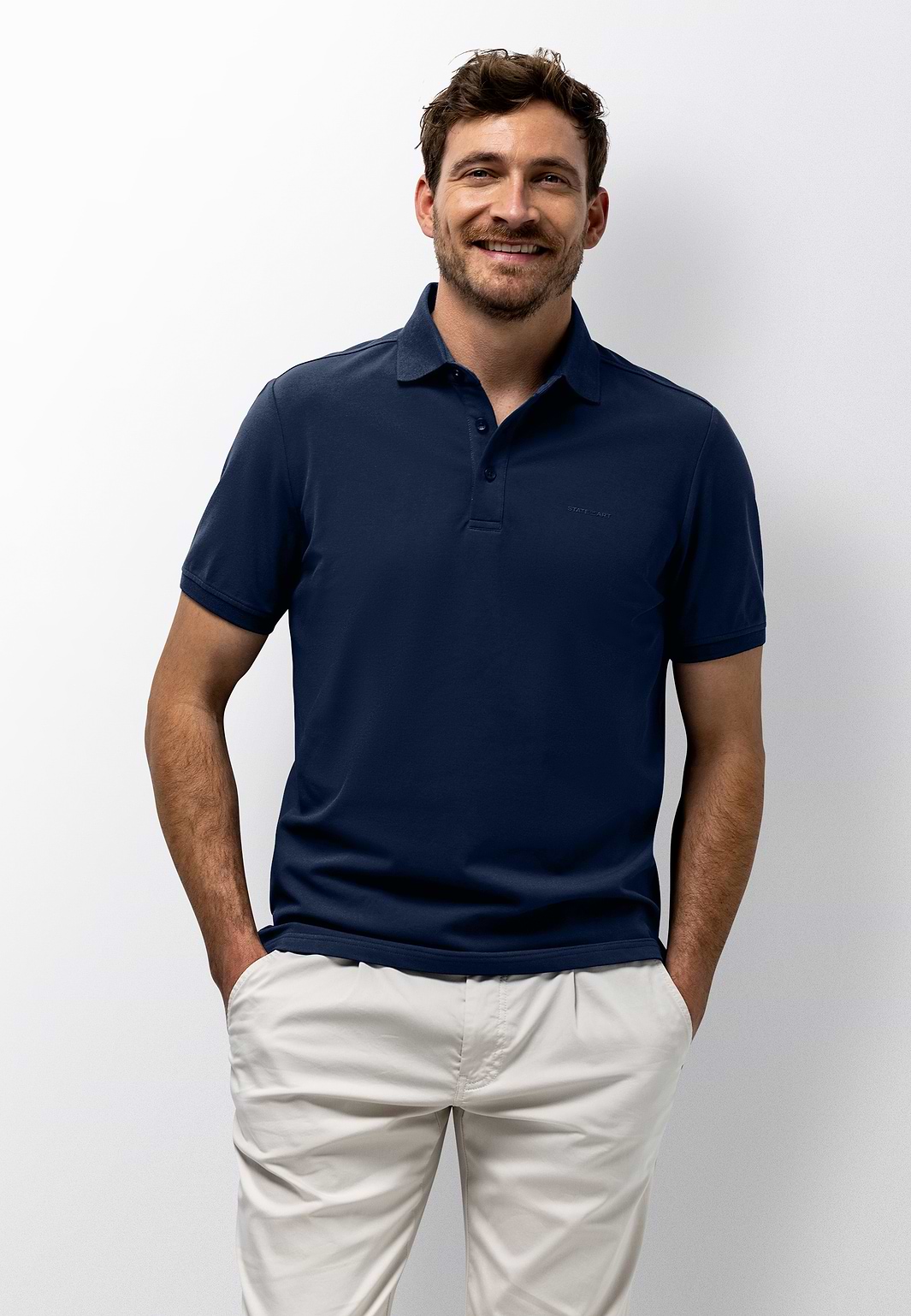 Piqué-polo-met-3D-rubberen-print