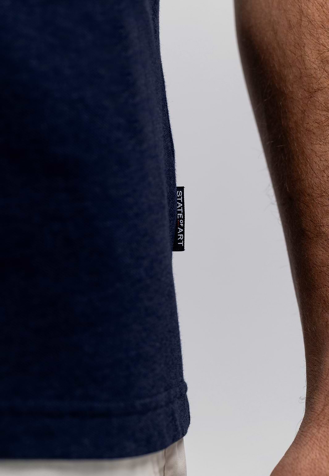 Piqué-Poloshirt-aus-Baumwoll-Stretch
