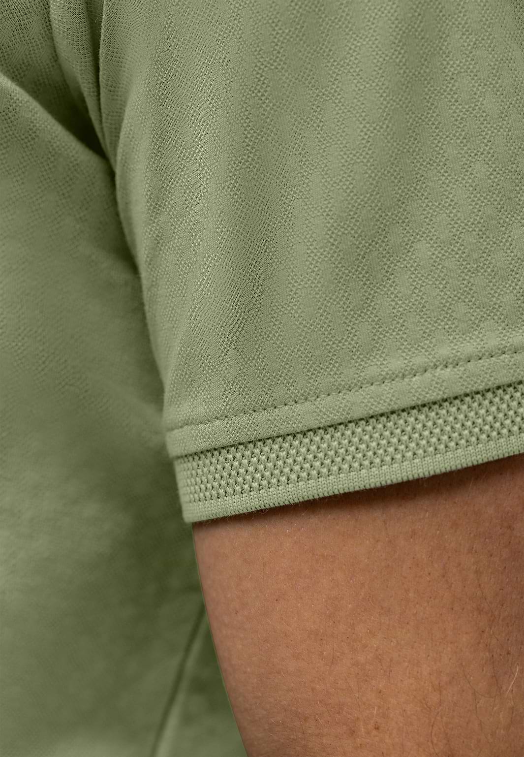 Poloshirt-aus-merzerisierter-Baumwolle