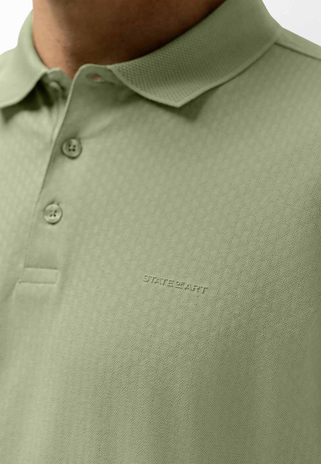 Poloshirt-aus-merzerisierter-Baumwolle