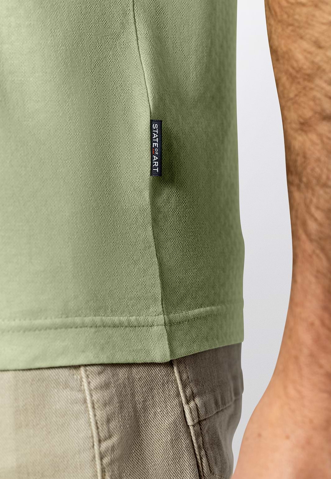 Poloshirt-aus-merzerisierter-Baumwolle
