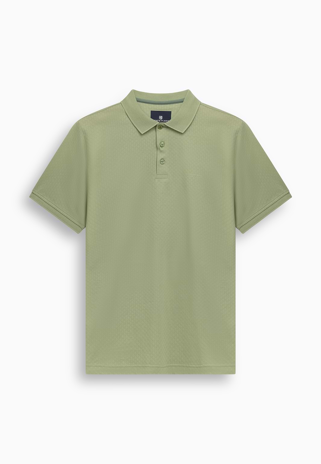Poloshirt-aus-merzerisierter-Baumwolle