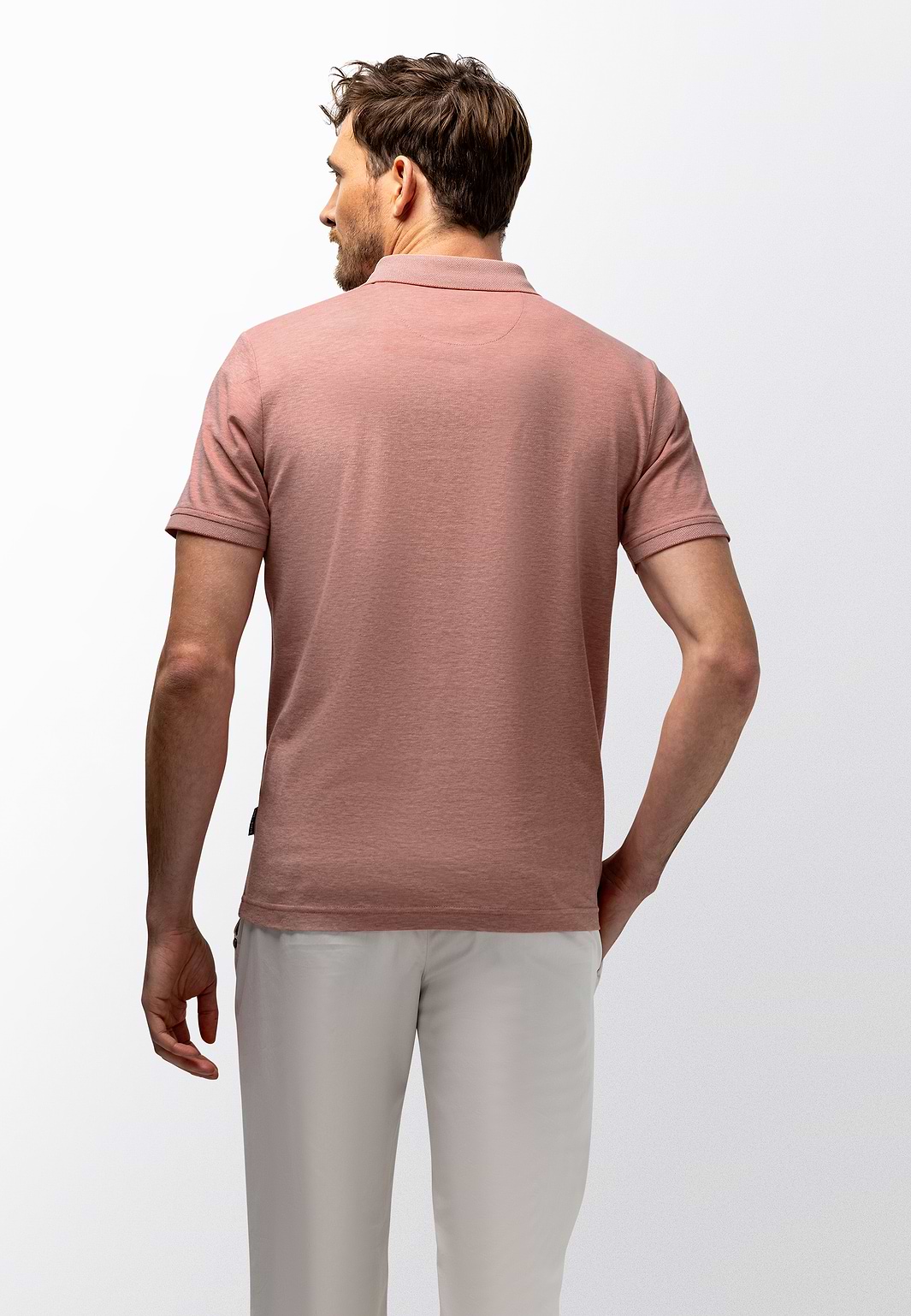 Poloshirt-aus-merzerisierter-Baumwolle