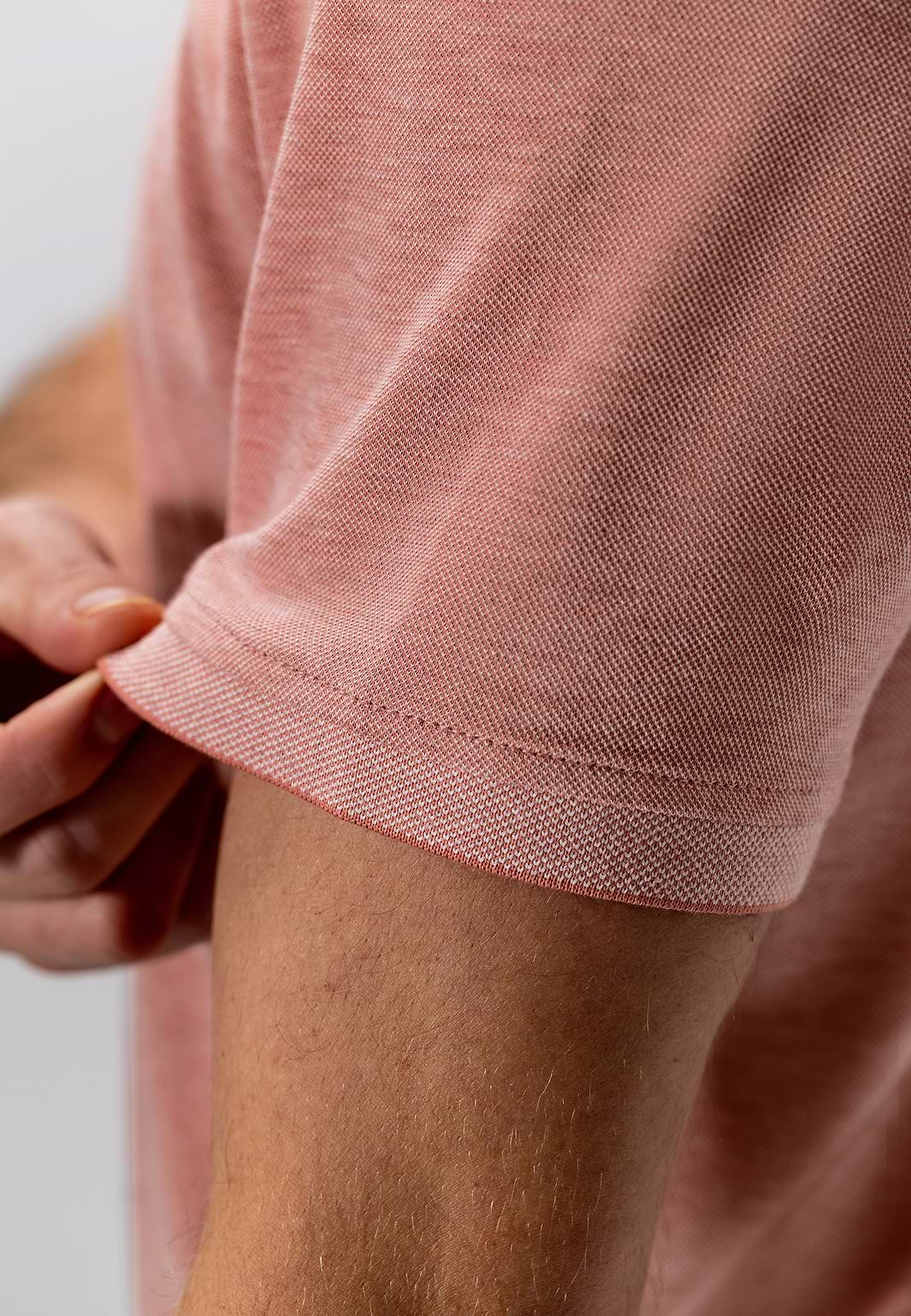 Poloshirt-aus-merzerisierter-Baumwolle