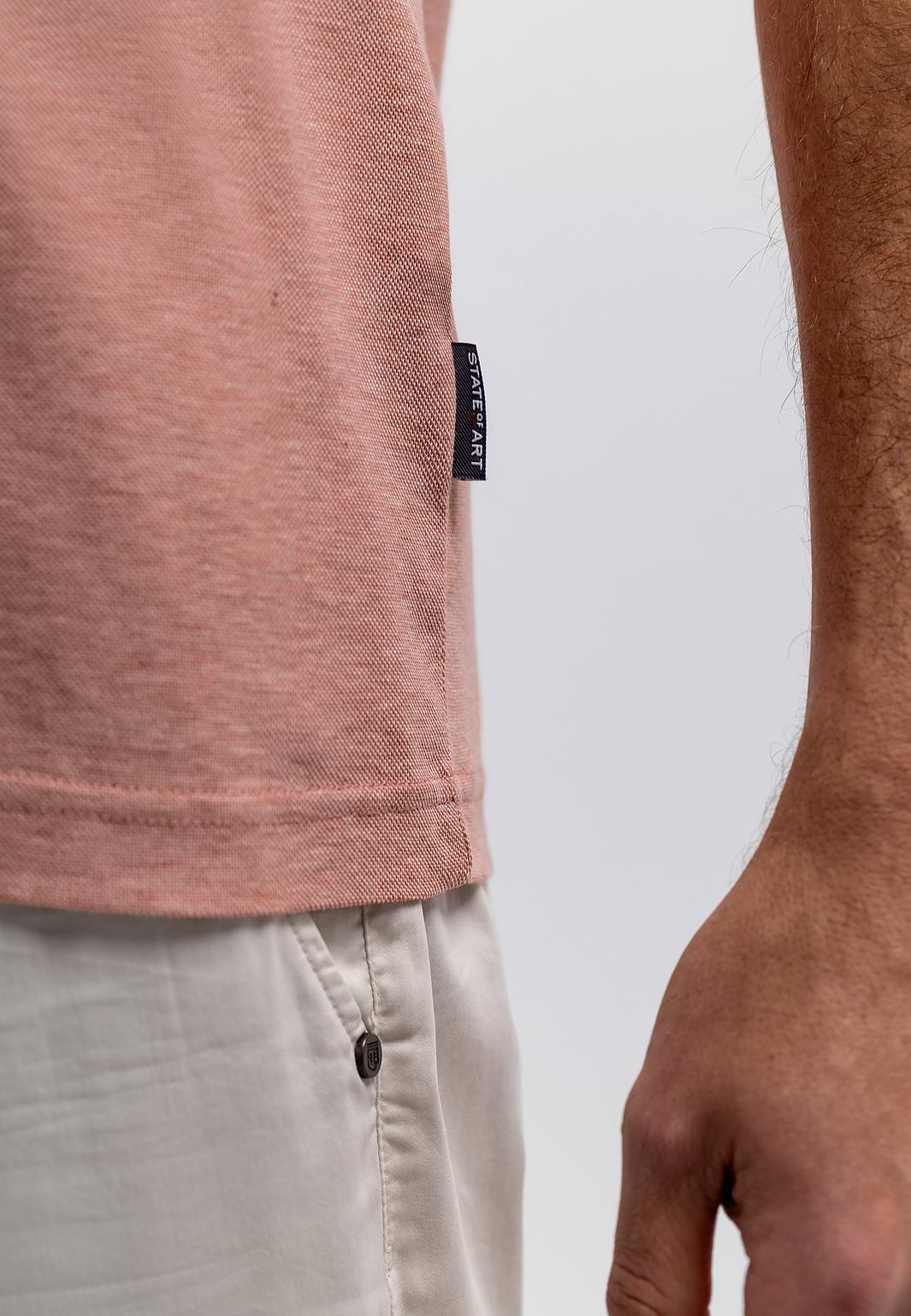 Poloshirt-aus-merzerisierter-Baumwolle