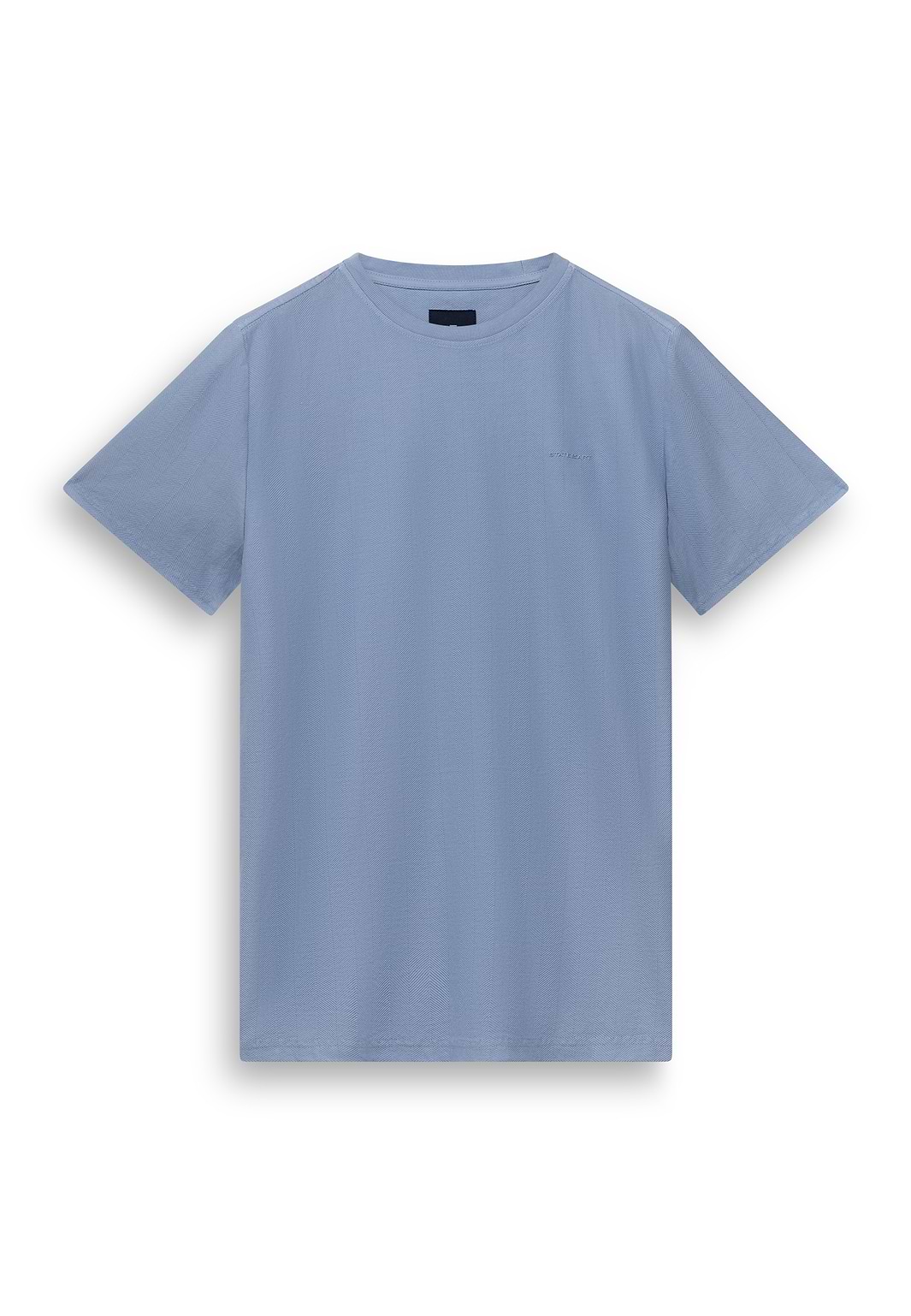 T-shirt-à-structure-jacquard-nid-d’abeille