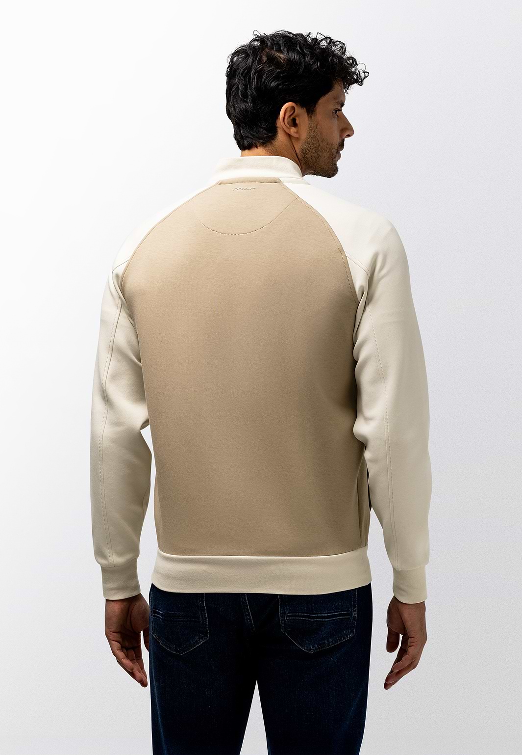 Bombervest-van-sweatmateriaal