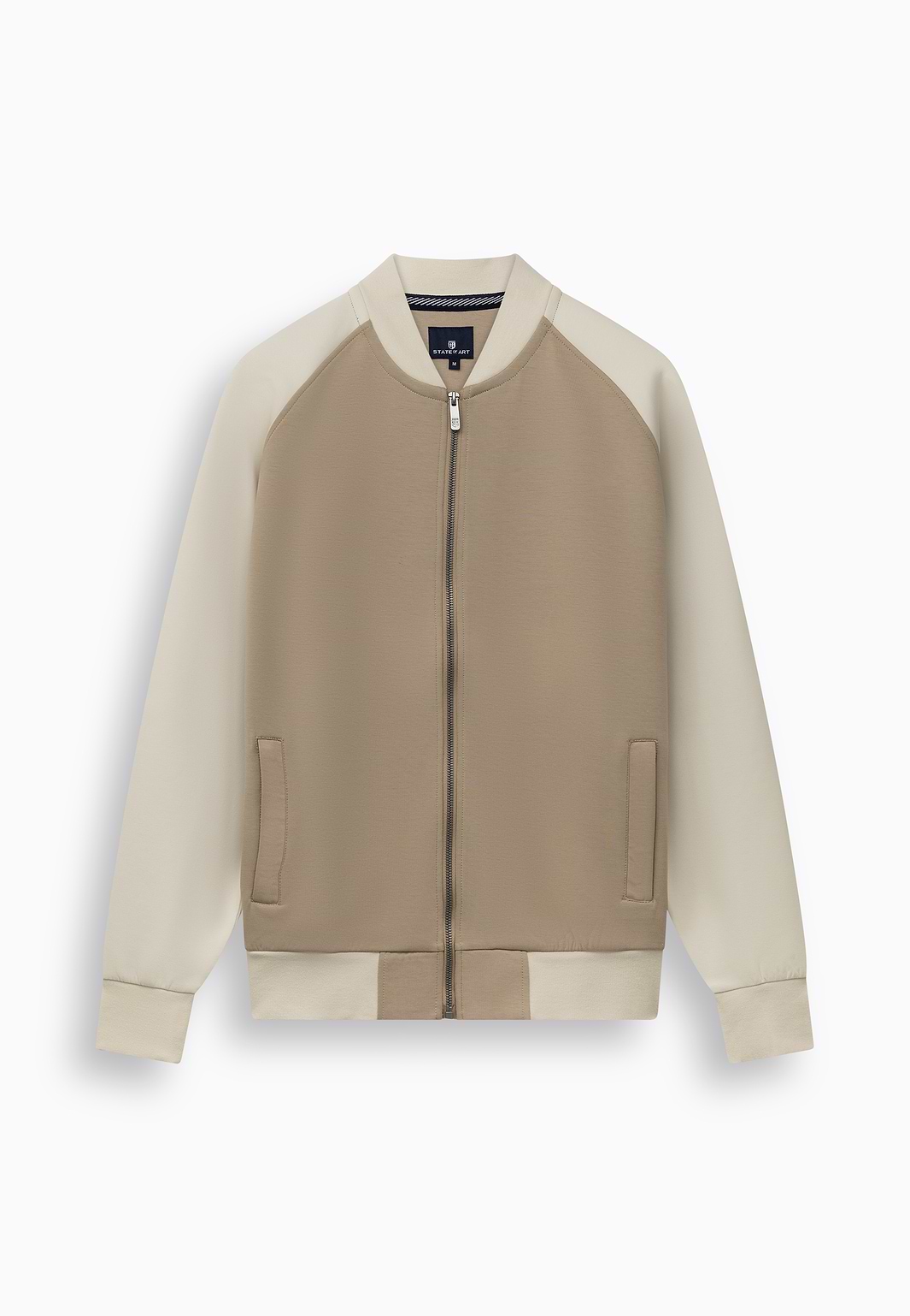 Bombervest-van-sweatmateriaal