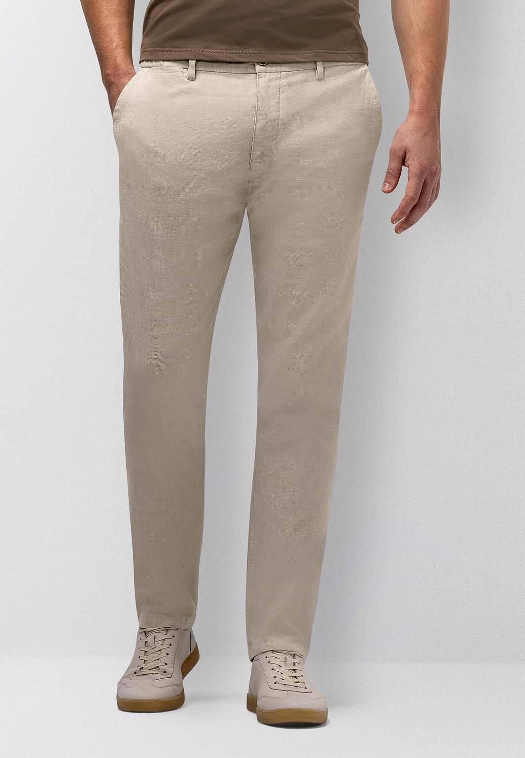 Chino-stretch-NAVIGATOR-en-lin-mélangée
