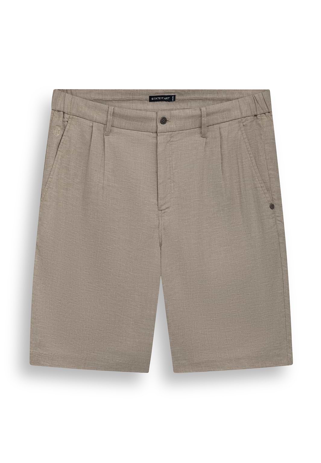 Chinoshort-met-bandplooien