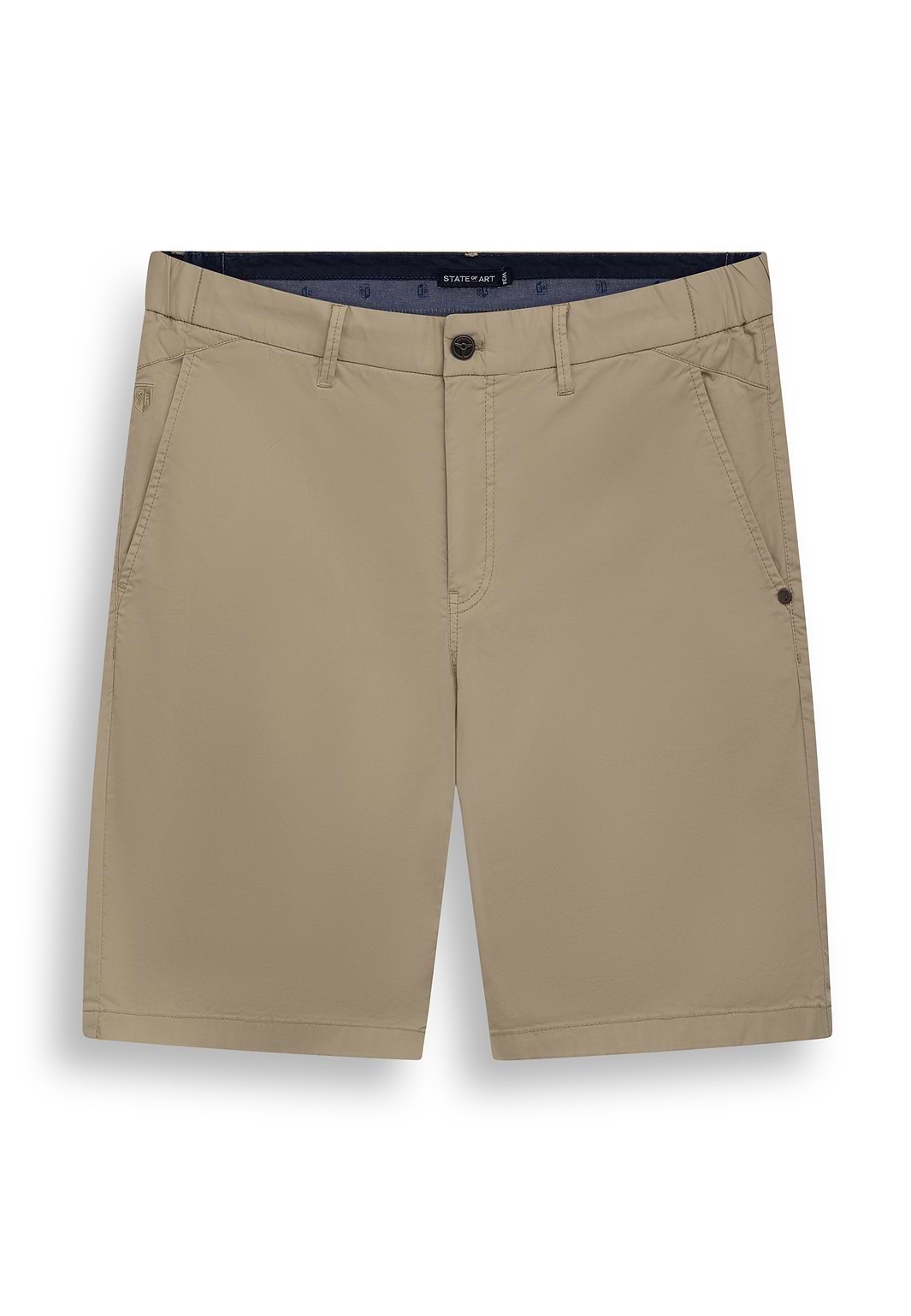Chinoshort-met-elastische-details