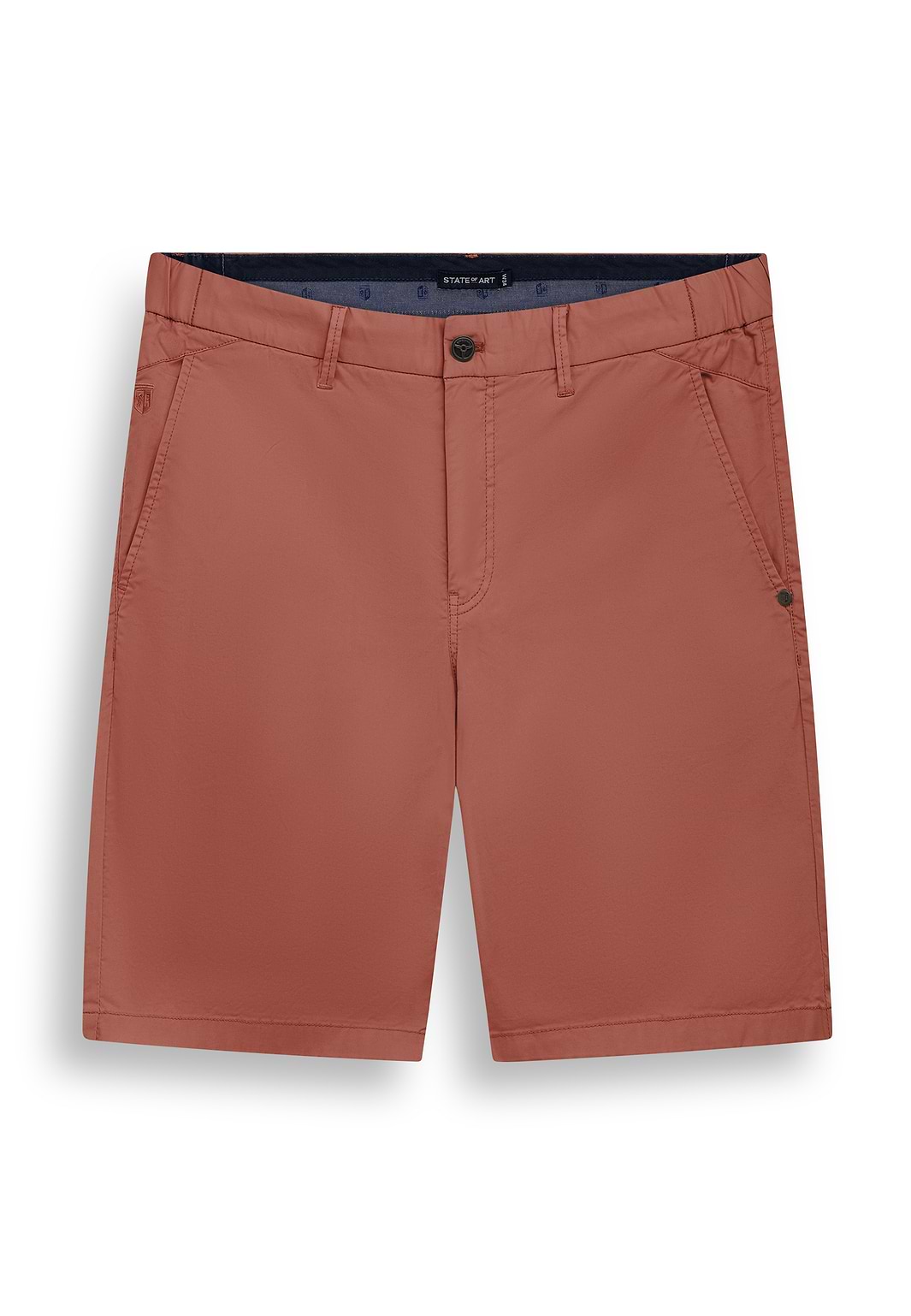 Chinoshort-met-elastische-details