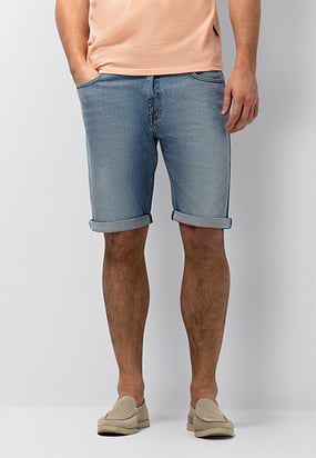 Denim-short-van-katoen-met-stretch