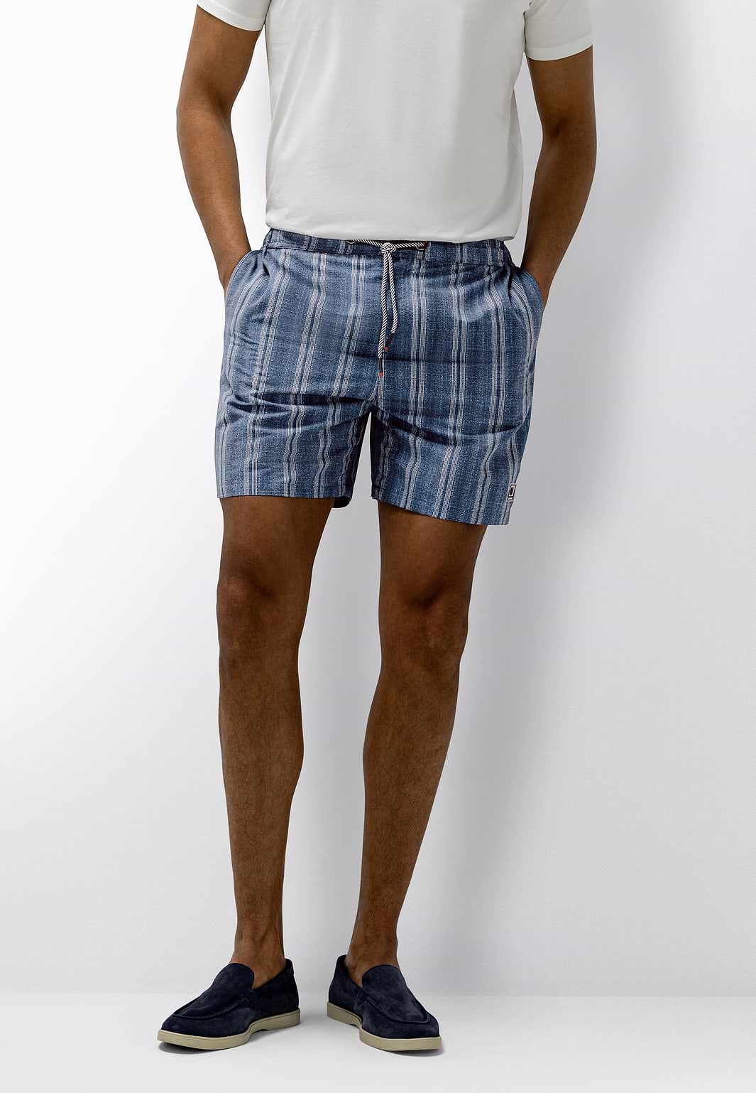 Zwemshort-met-gestreept-dessin