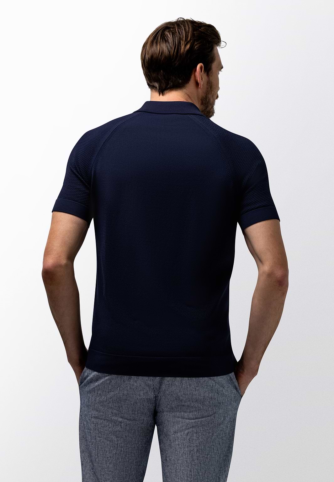 Cardigan-polo-ATELIER-à-structure