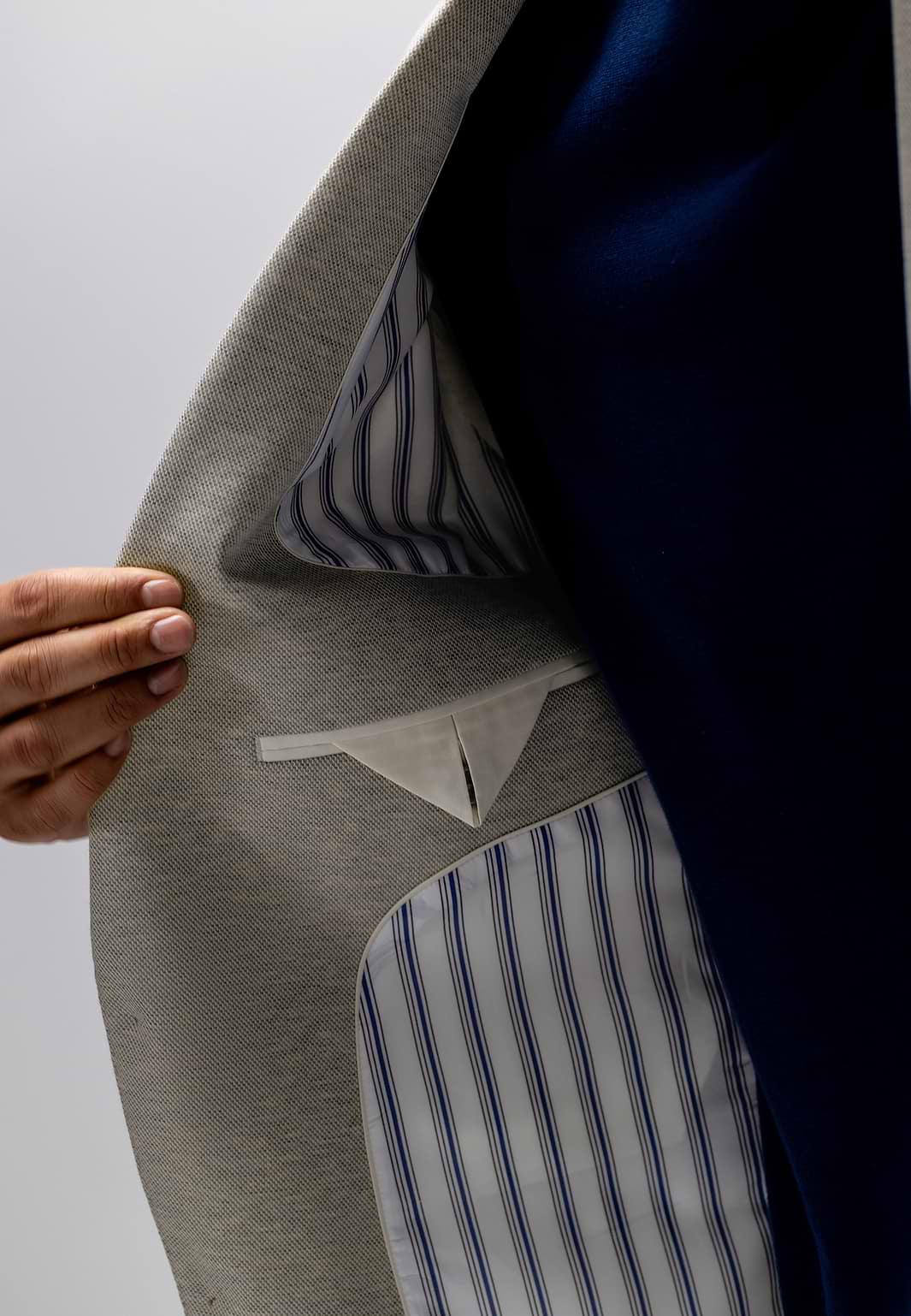 Regular-fit-blazer-met-stretch