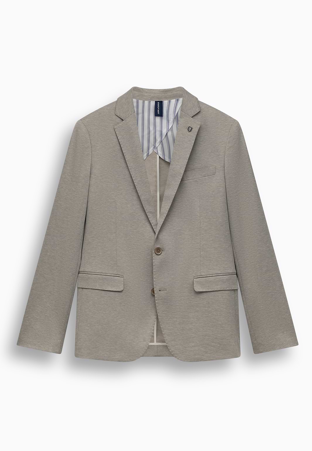 Regular-fit-blazer-met-stretch