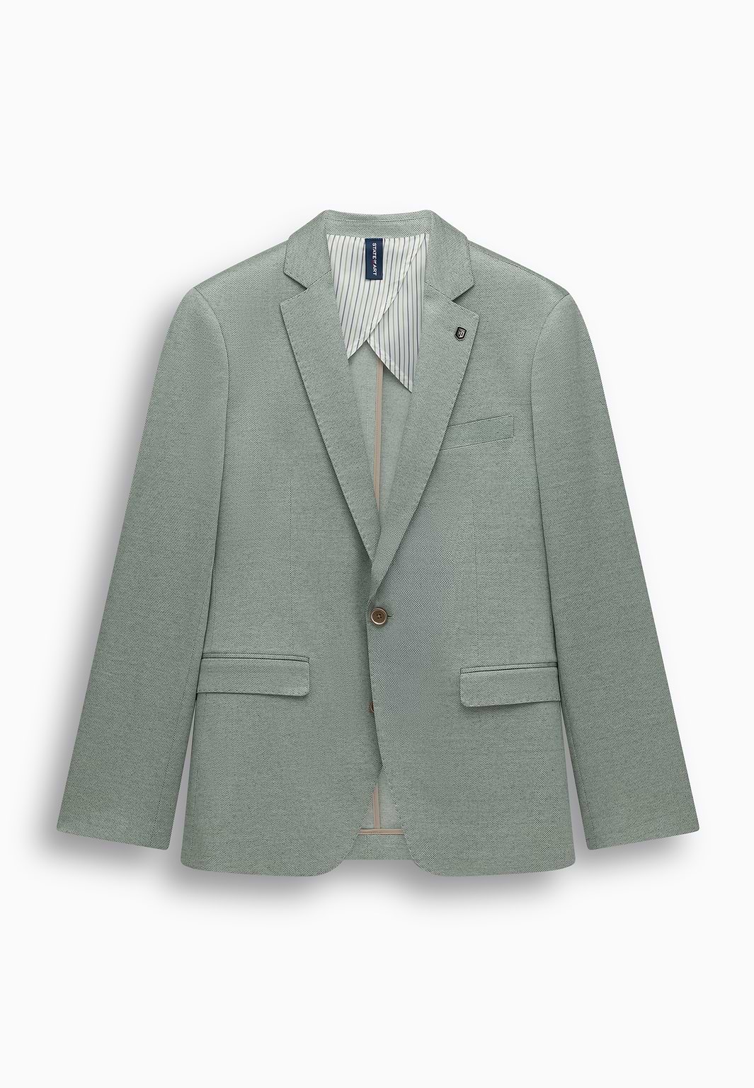 Regular-fit-blazer-met-stretch