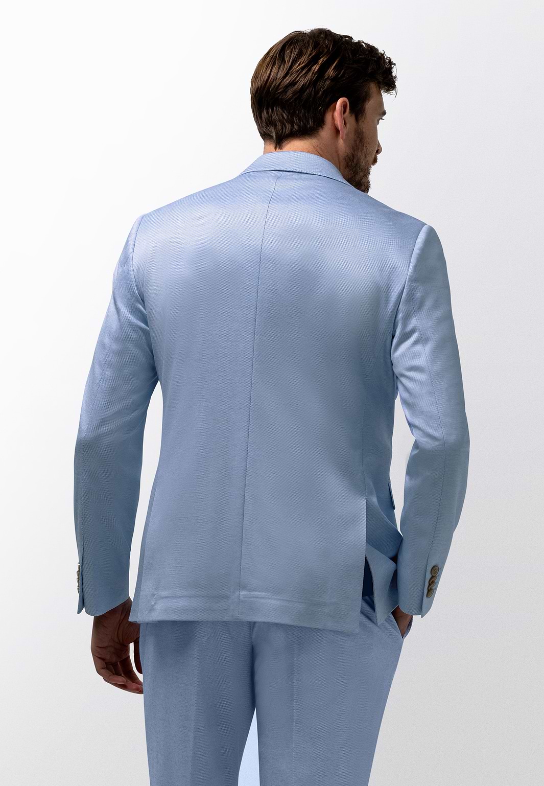 Regular-fit-blazer-met-stretch