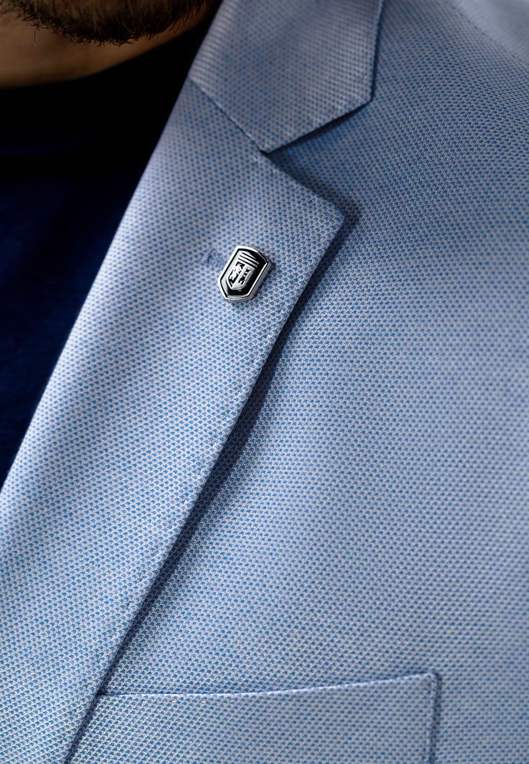 Regular-fit-blazer-met-stretch