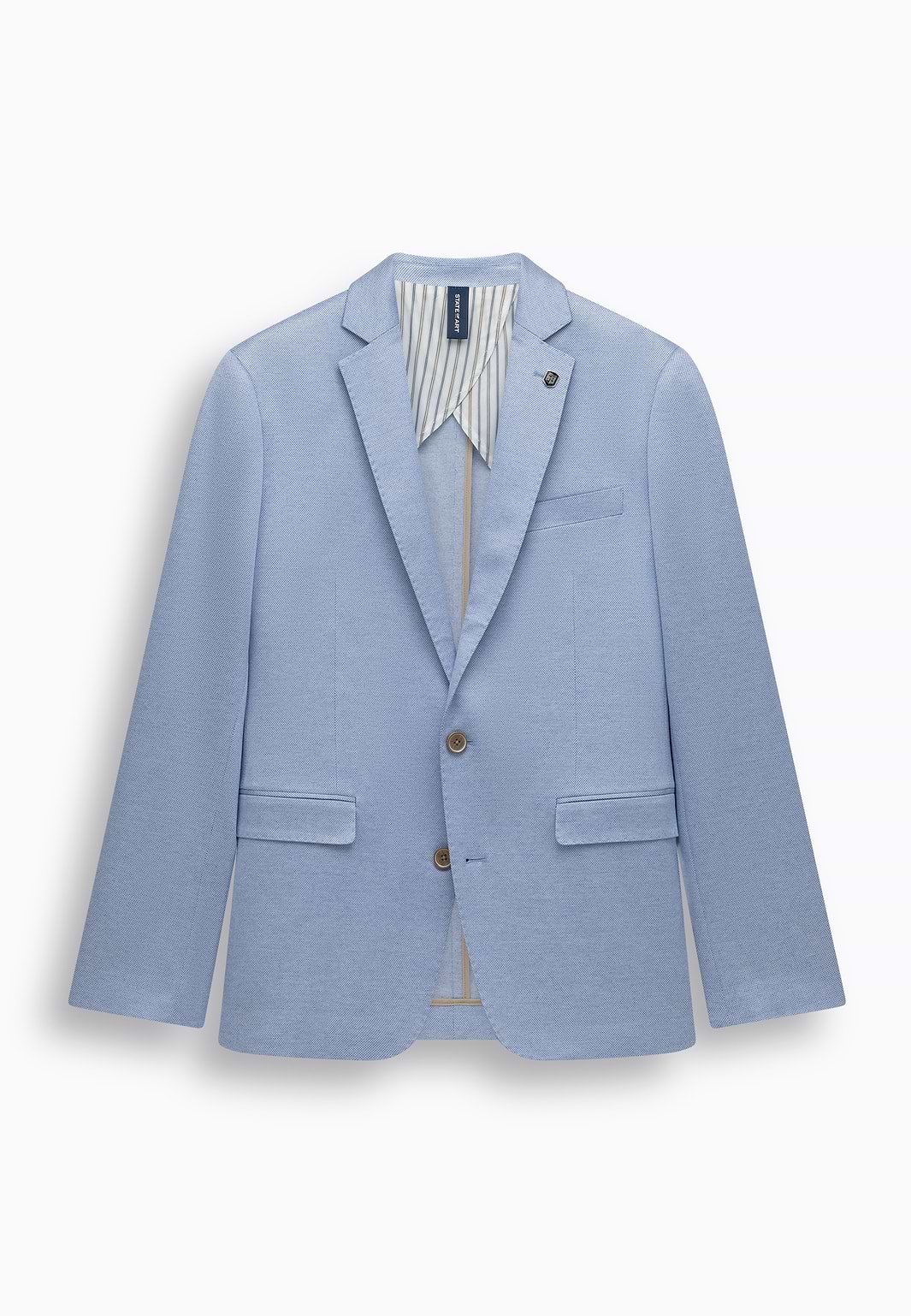 Regular-fit-blazer-met-stretch