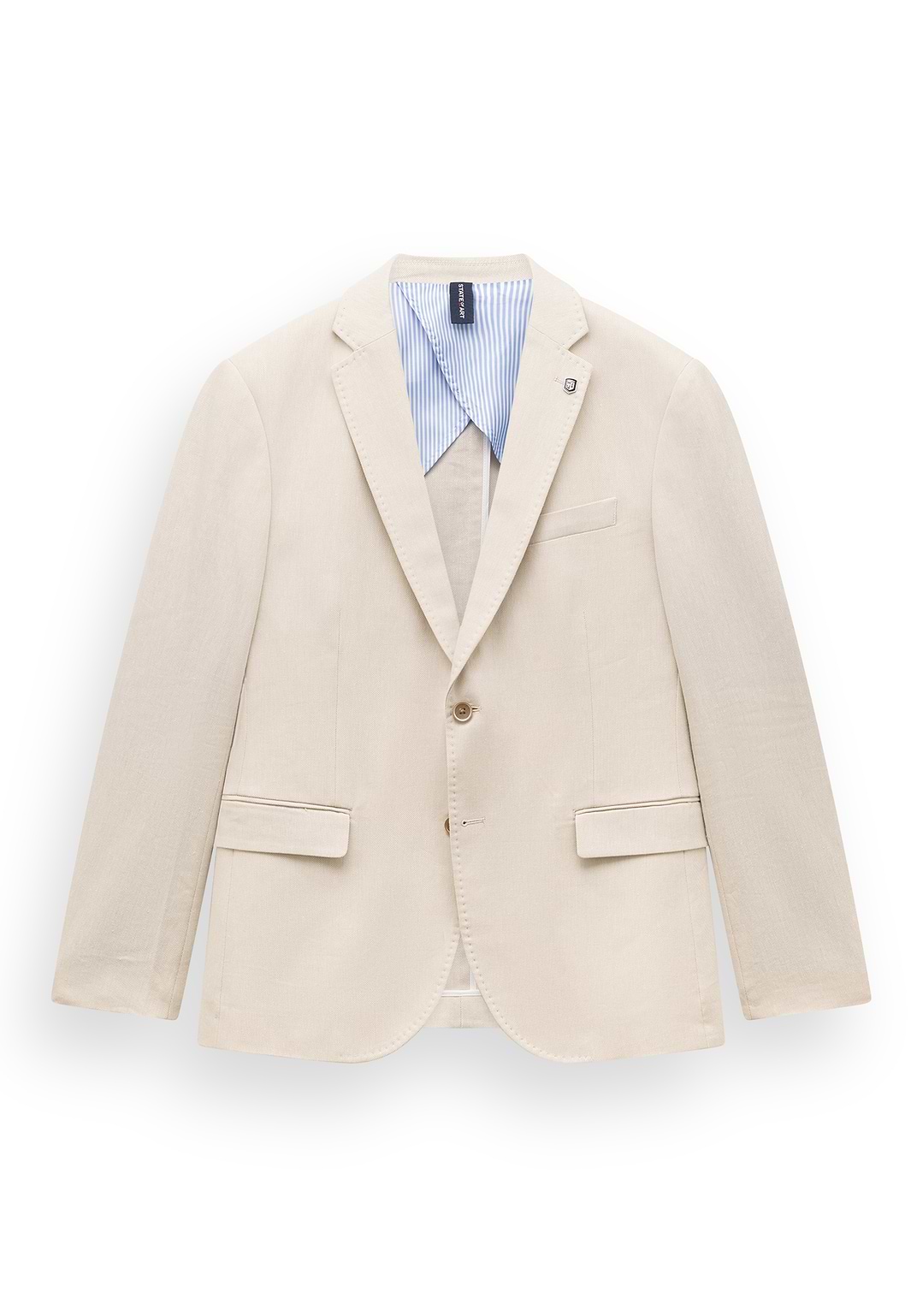 Blazer-in-linnenmix