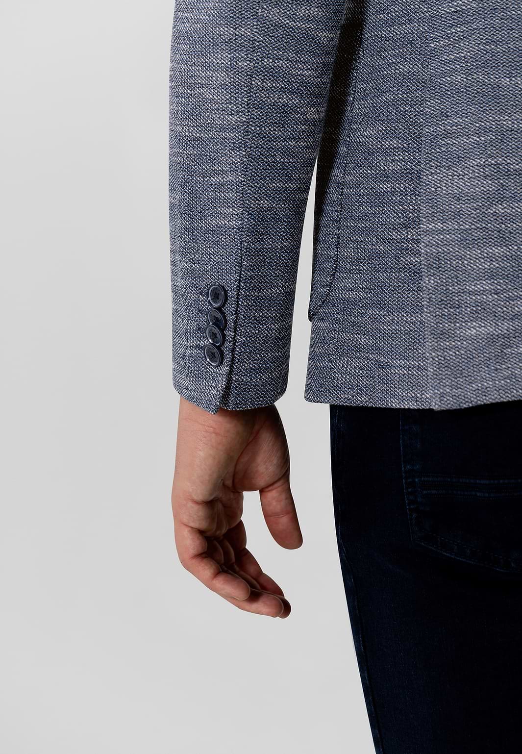 Blazer-met-gemêleerd-dessin