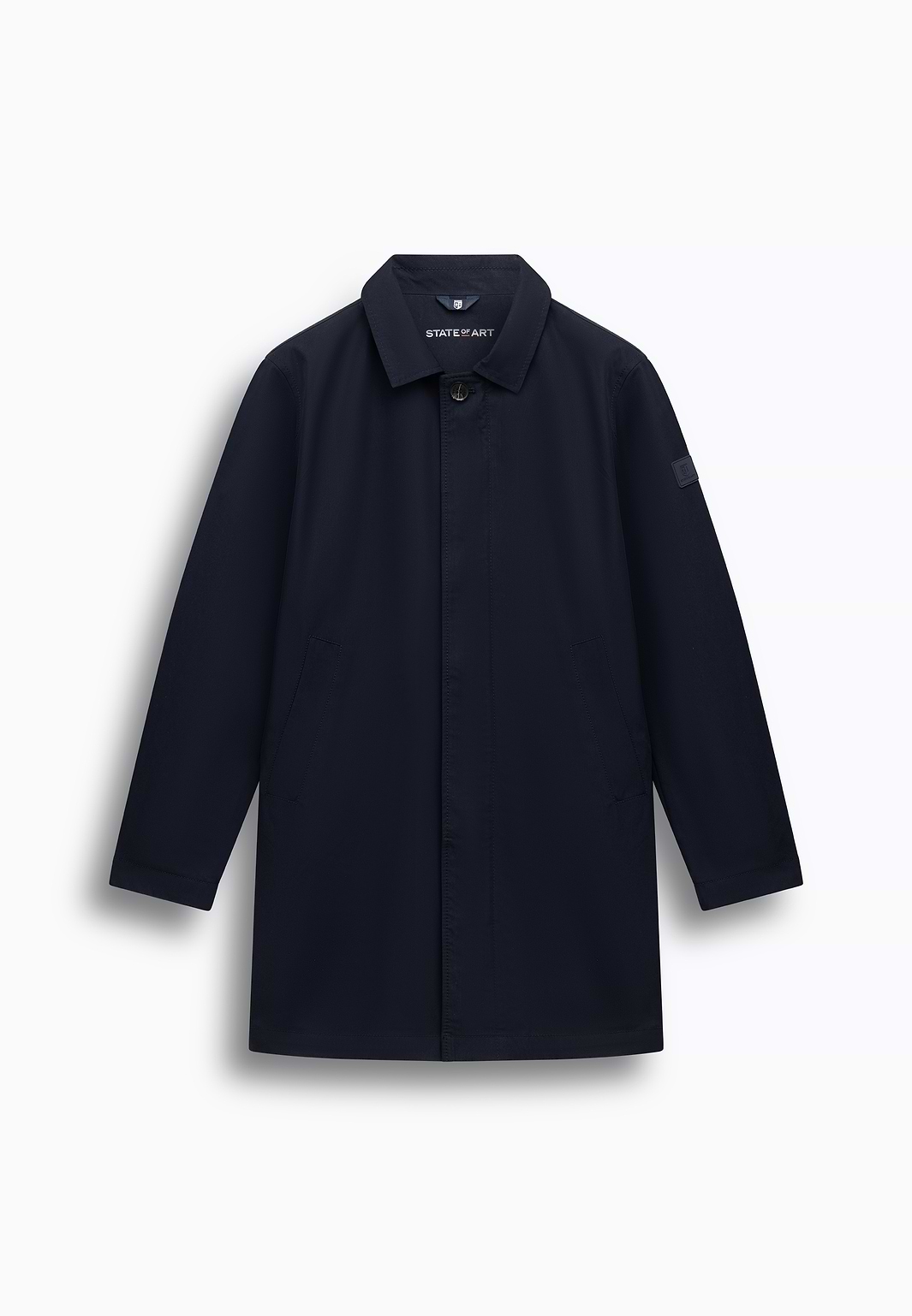 Mantel-met-blinde-sluiting