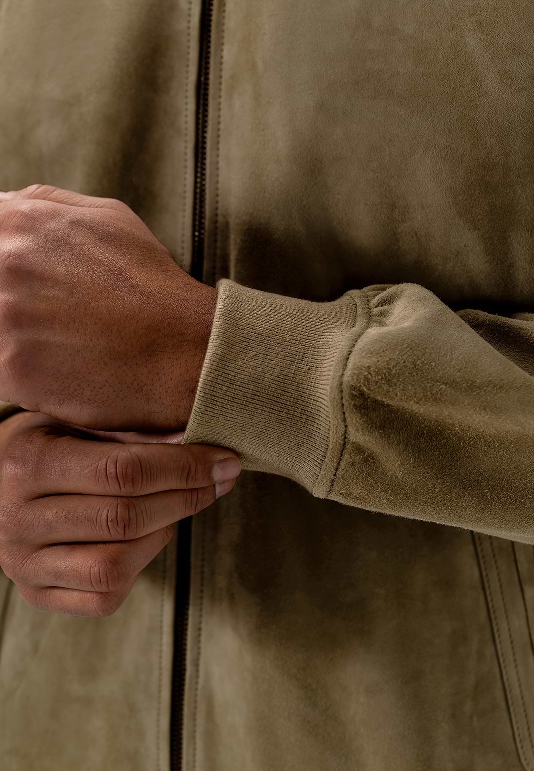 Supple-goat-suede-bomber-jacket