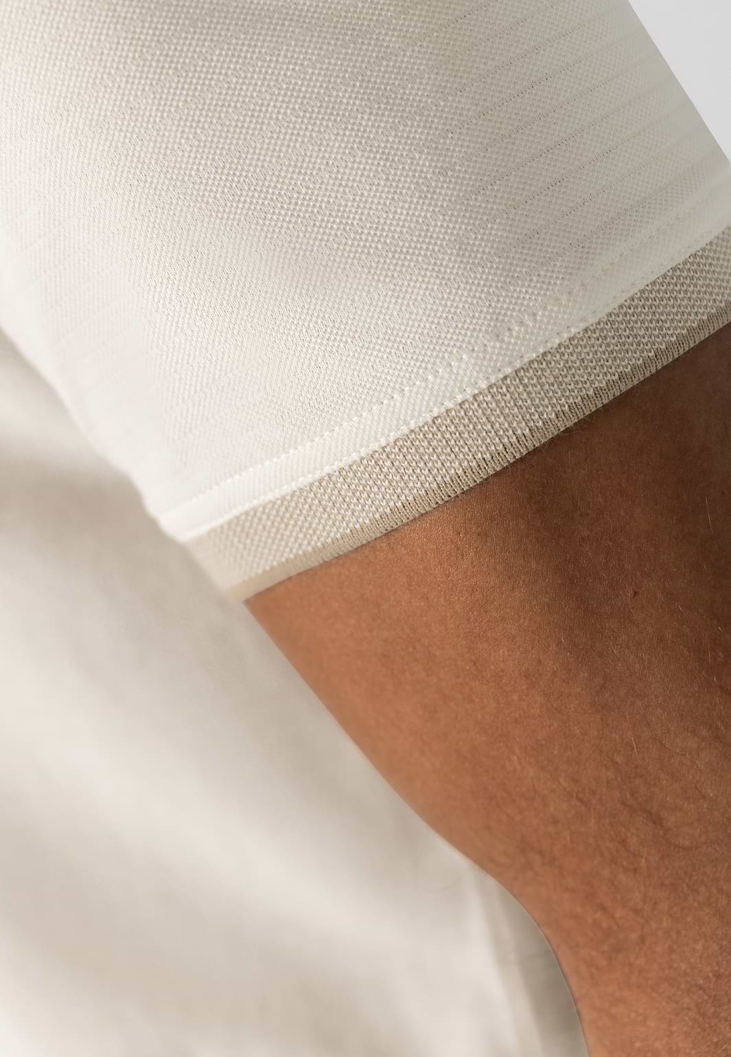 Polo-en-jersey-à-motif-structuré