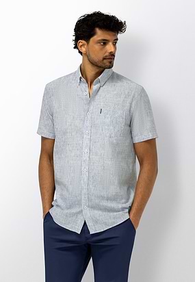 Gemêleerd-gestreept-overhemd