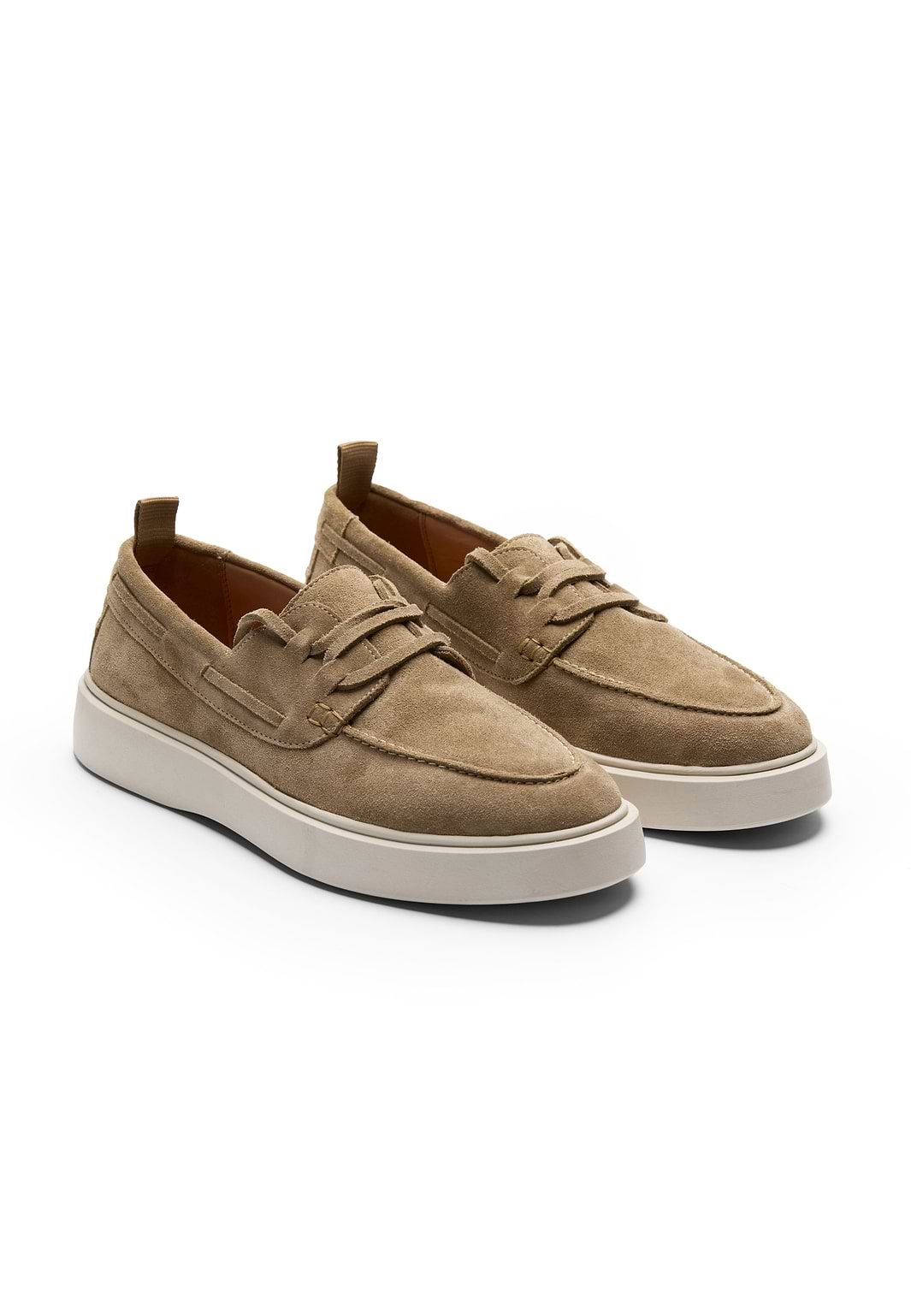 TAMEGA-Veloursleder-Schnürschuh