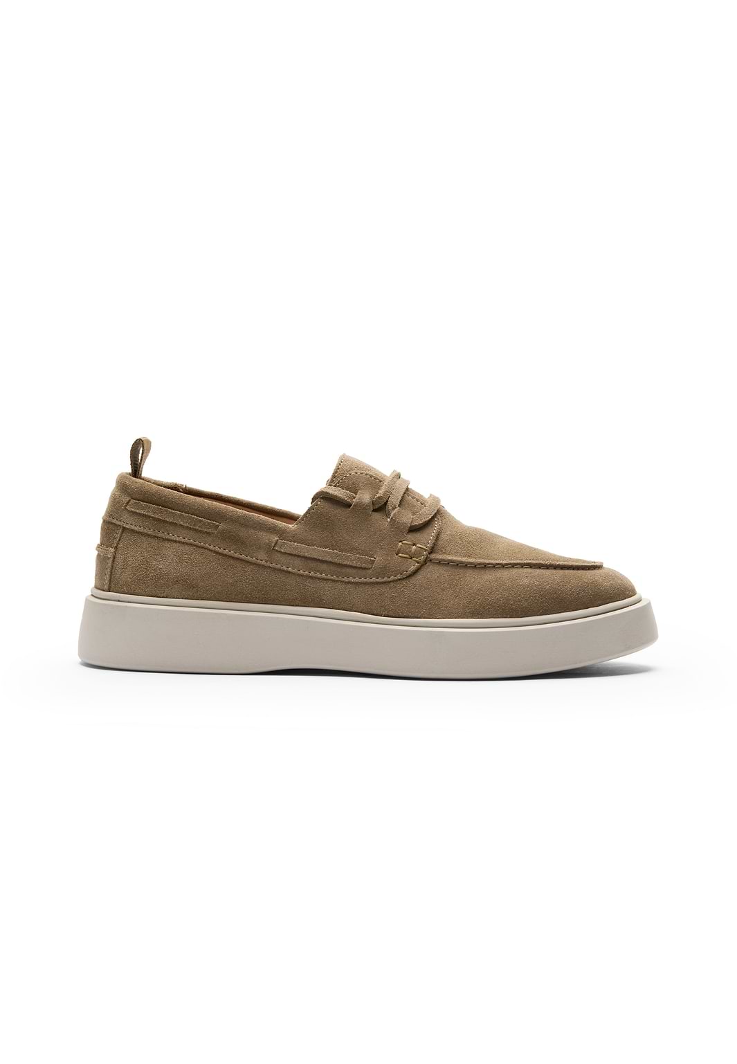 TAMEGA-Veloursleder-Schnürschuh