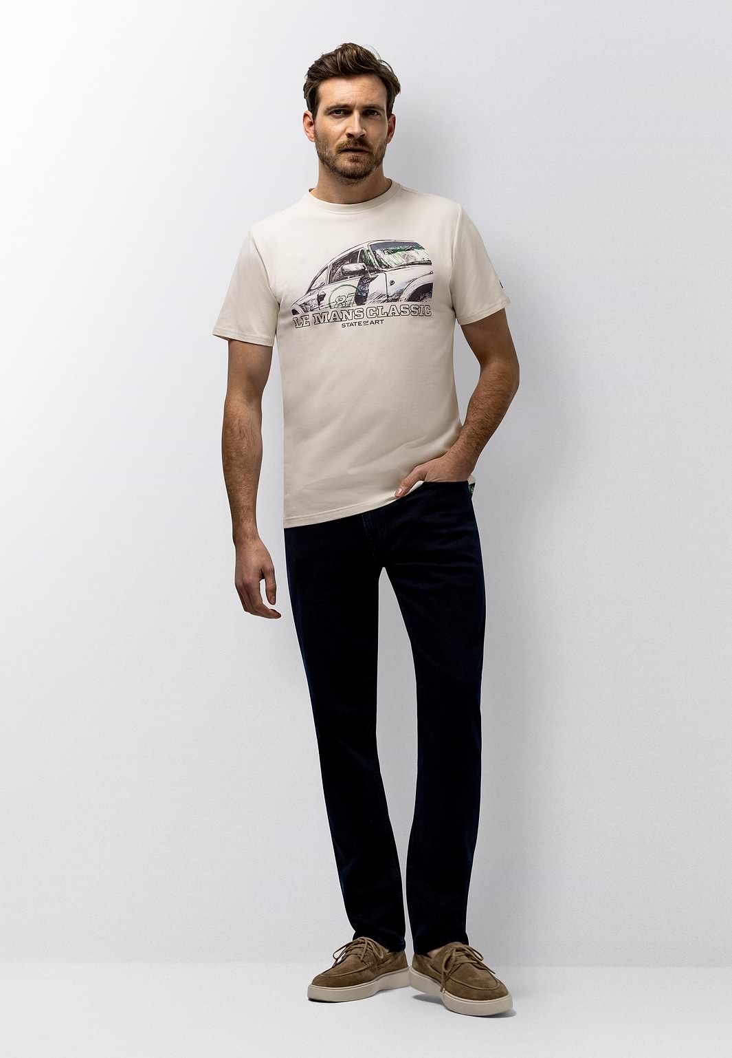T-shirt-LE-MANS-CLASSIC-à-imprimé-digital