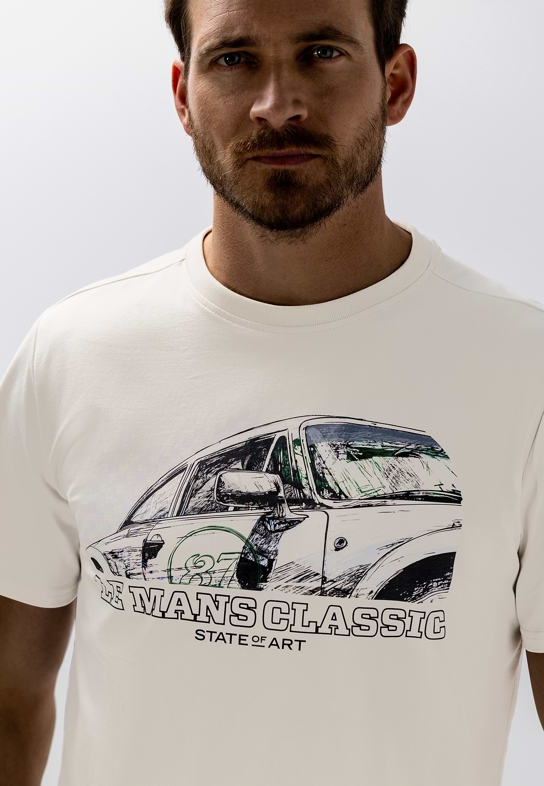 T-shirt-LE-MANS-CLASSIC-à-imprimé-digital