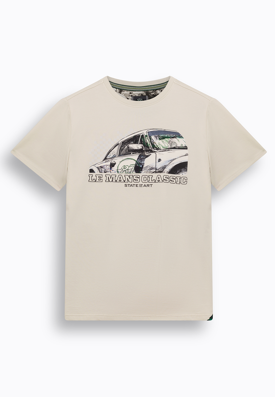 T-shirt-LE-MANS-CLASSIC-à-imprimé-digital