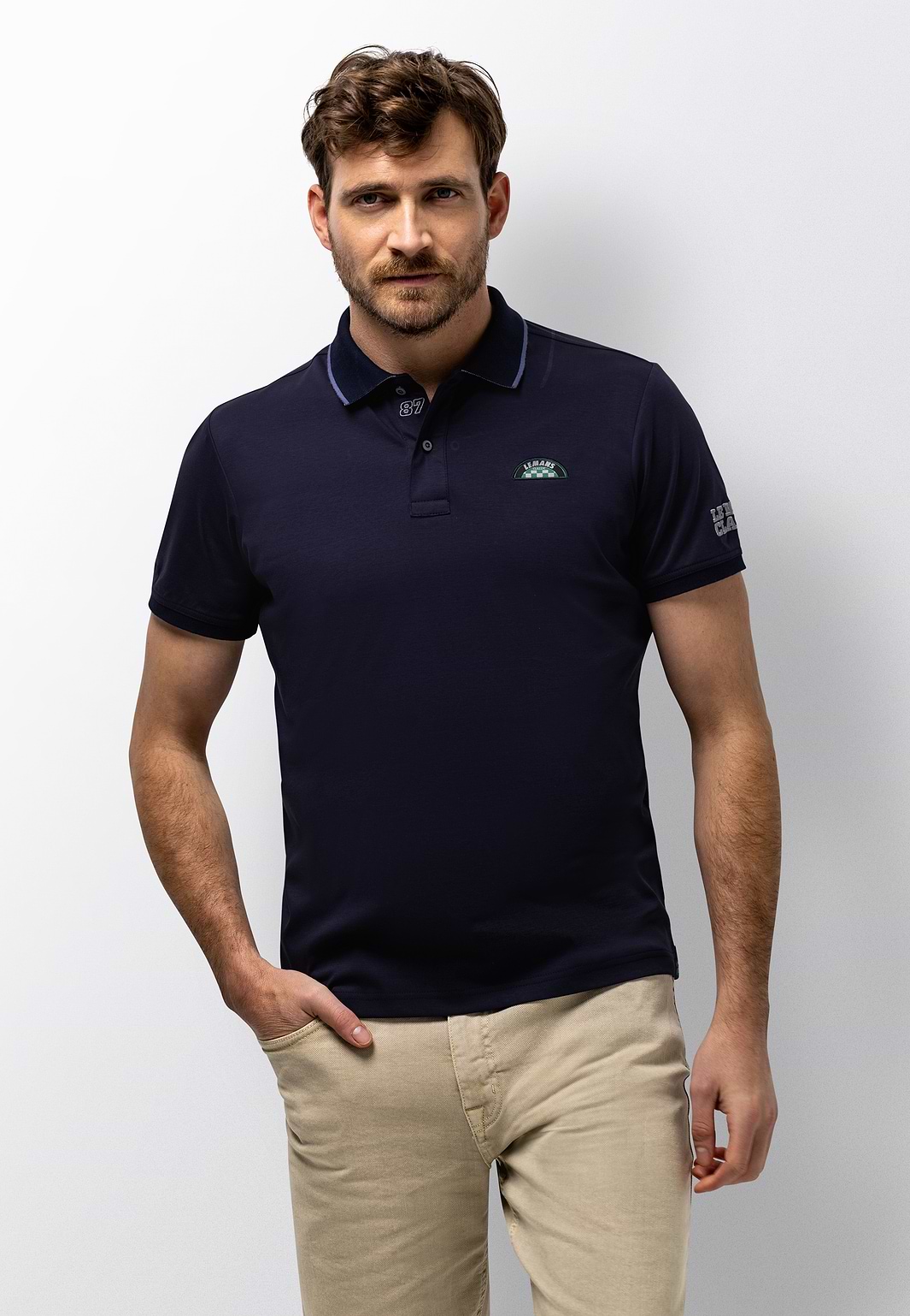 Polo-en-jersey-LE-MANS-CLASSIC