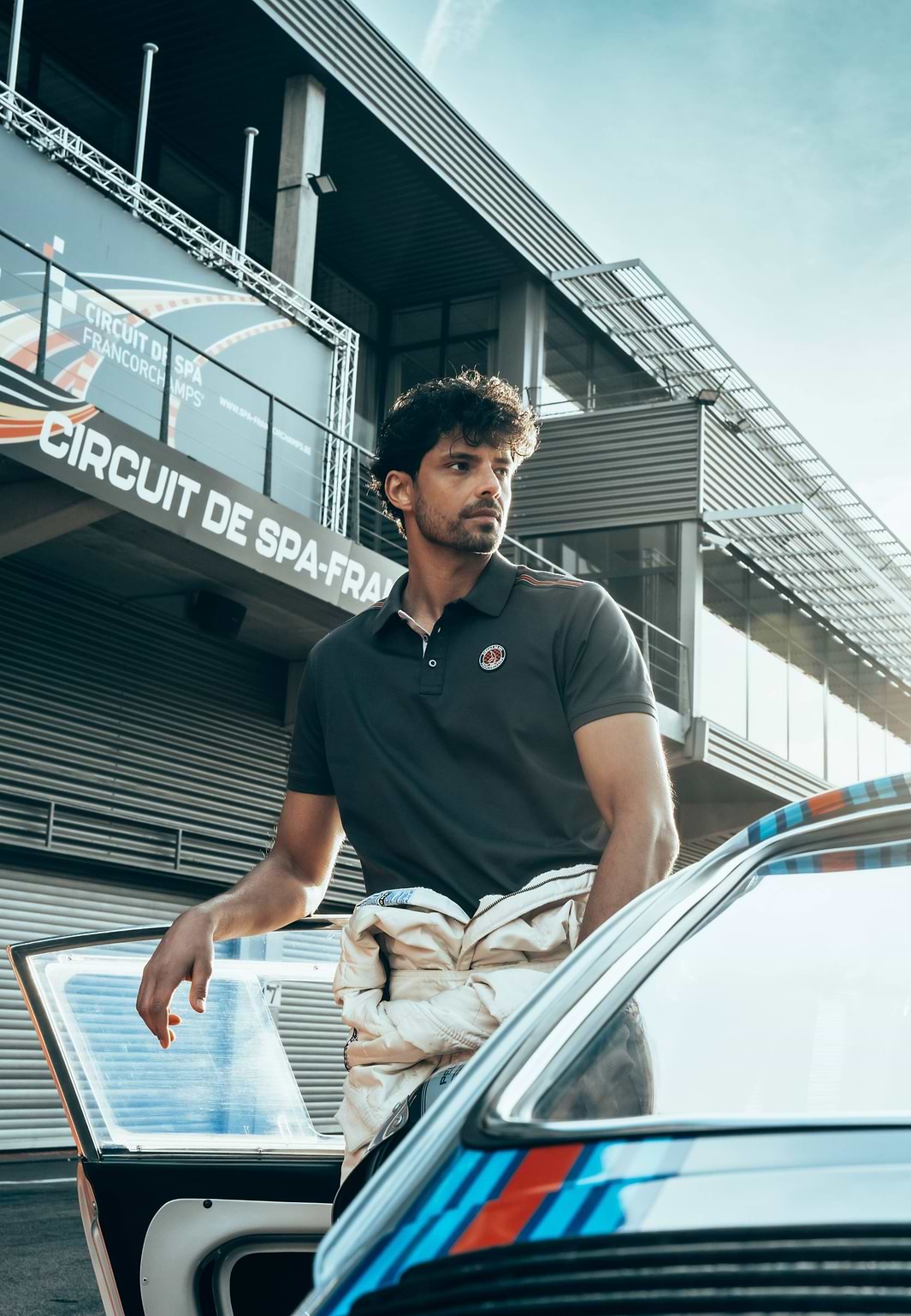 SPA-FRANCORCHAMPS-polo-en-coton-mercerisé