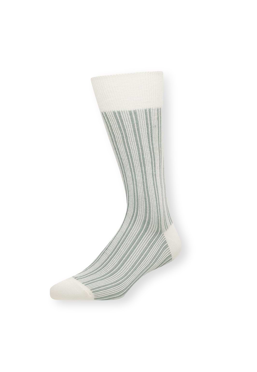 Chaussettes-à-rayures-verticales