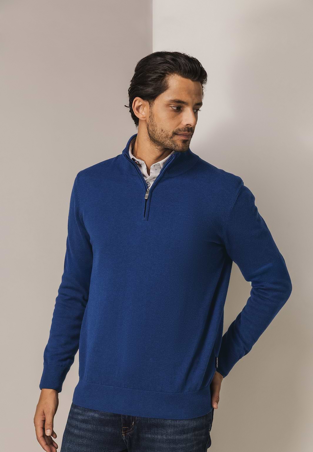 Trui-van-katoen-met-halve-rits