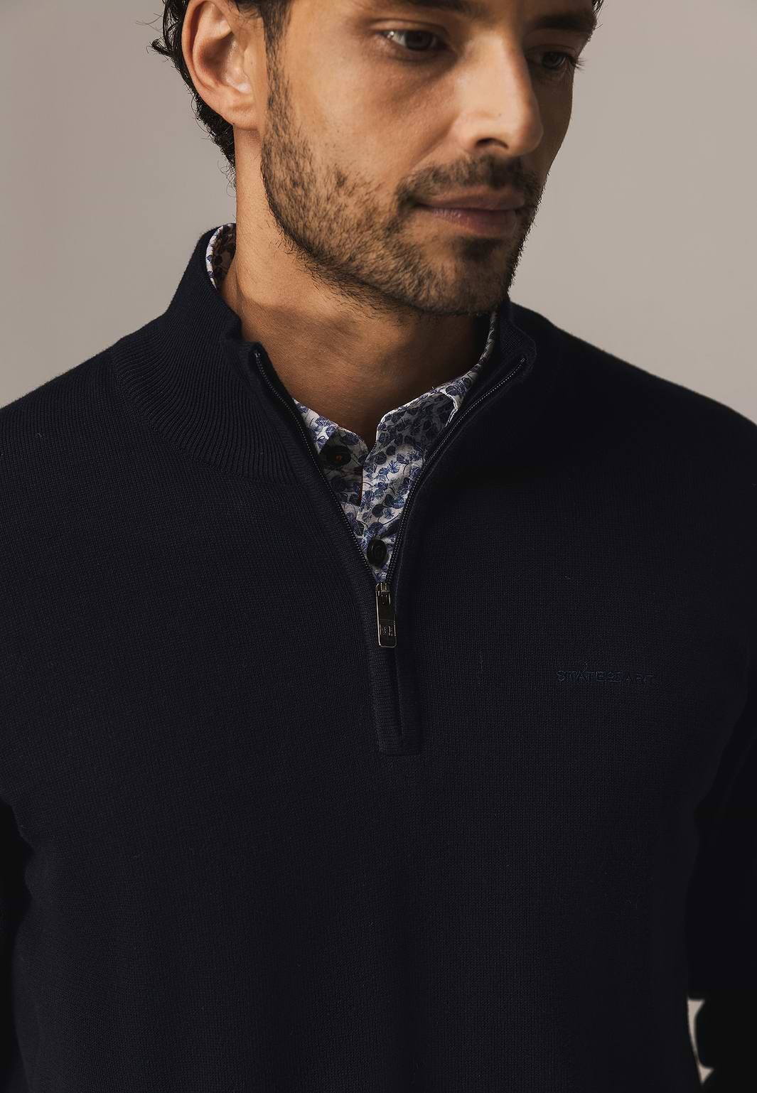 Trui-van-katoen-met-halve-rits