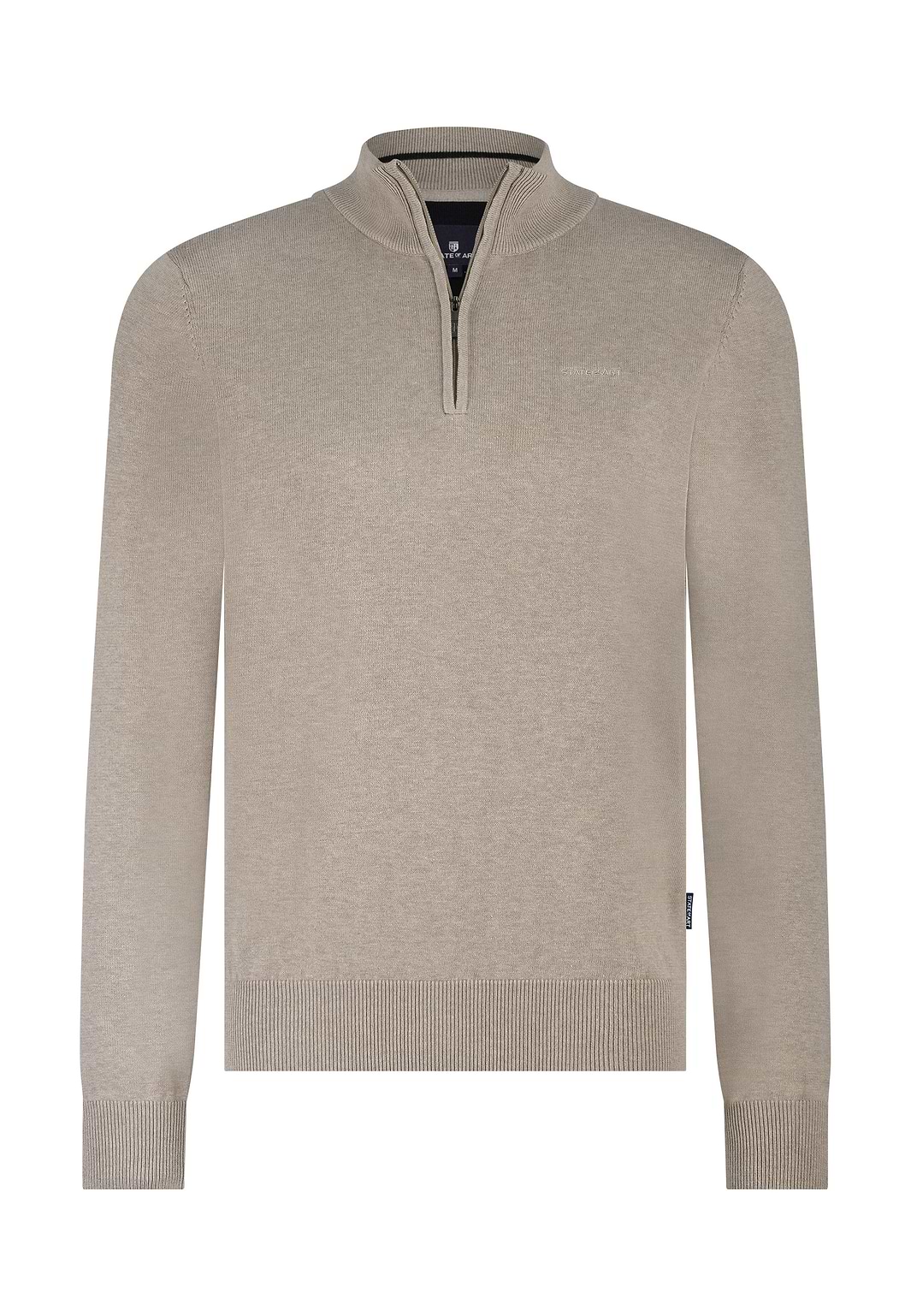 Trui-van-katoen-met-halve-rits