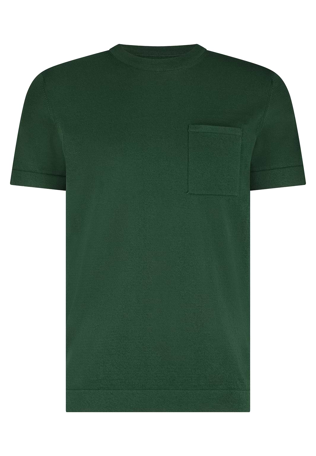 Gebreid-T-shirt-met-borstzak