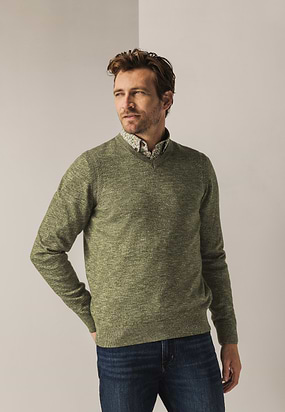 Gemêleerde-trui-met-ribdetails