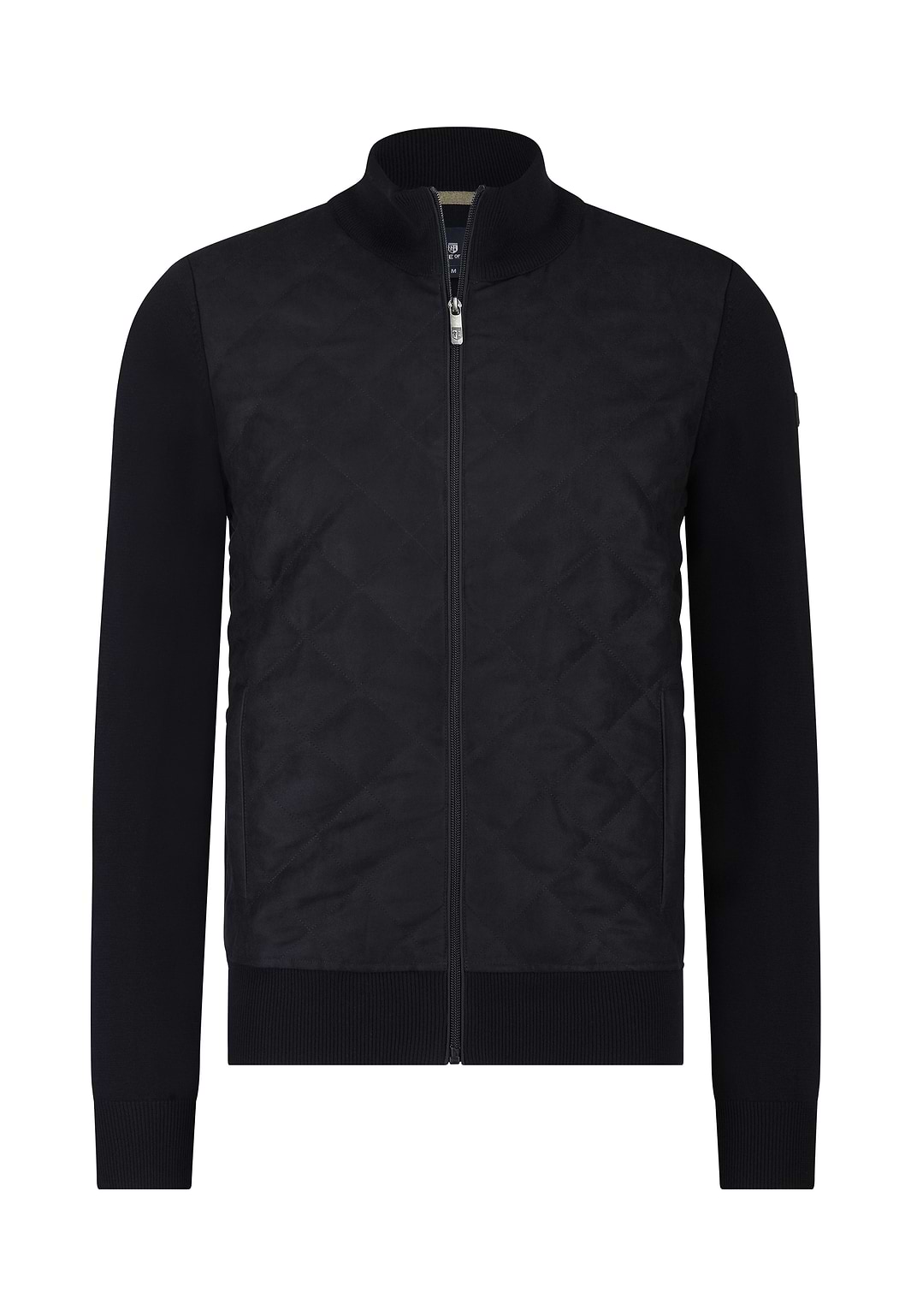 Gebreid-vest-met-doorgestikte-voorkant